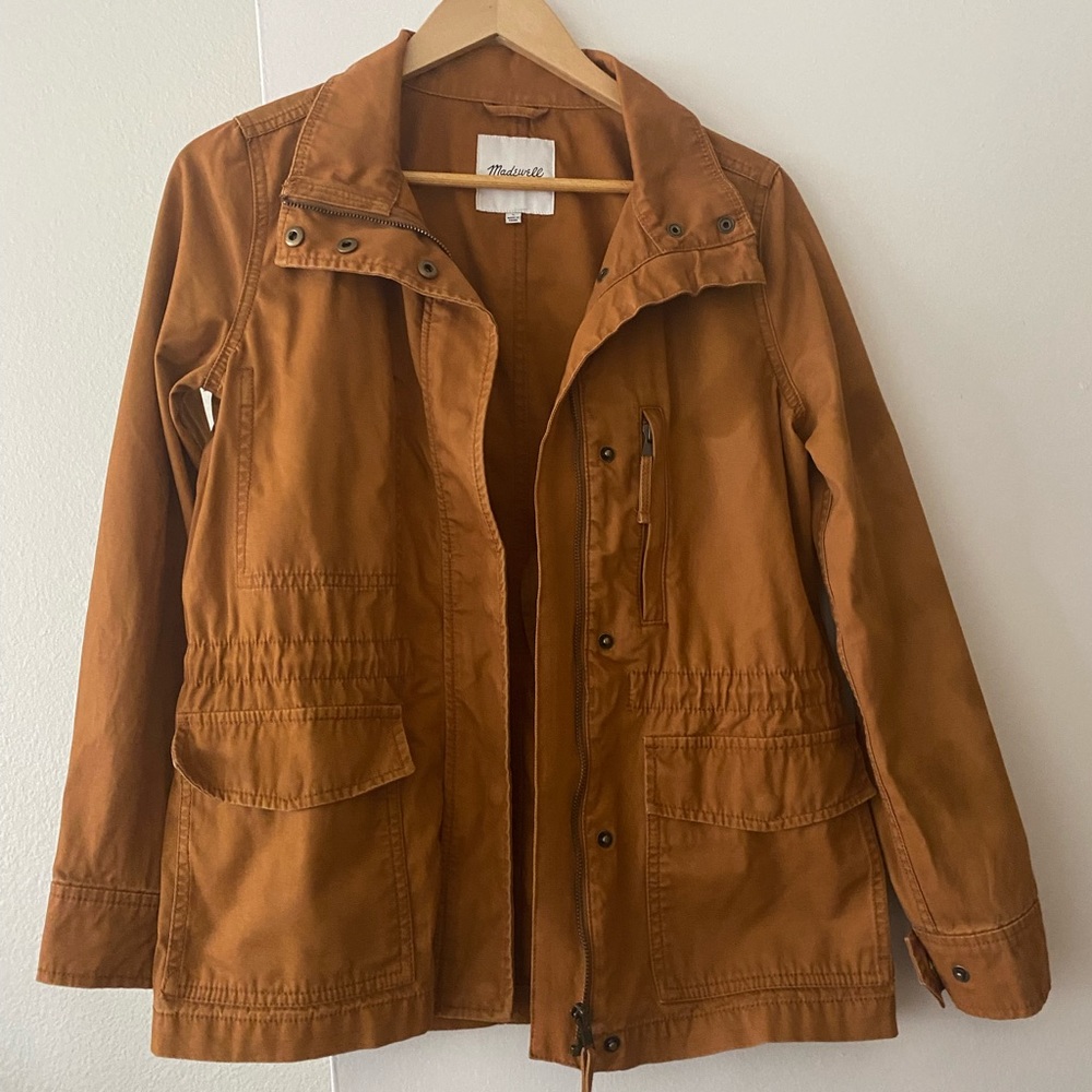 Madewell Passage Jacket - Burnt Sienna - Small